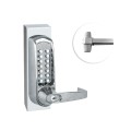 CodeLocks CL600 Gate Panic Exit Hardware Kit For CL610 and CL615 (Brushed Steel) - 92295