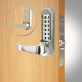 CodeLocks Mortise Lock, Code Free (Passage Function), Code In/Out, Back to Back (Stainless Steel) - CL555BB-SS
