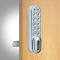CodeLocks KL1000 NetCode - Kit with Spindle to fit 1/4” - 1” Thick Door (Silver Gray) - KL1060NC-SG-C2-LH