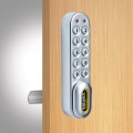 CodeLocks KL1000 NetCode - Kit with Spindle to fit 1/4” - 1” Thick Door (Silver Gray) - KL1060NC-SG-C2-RH