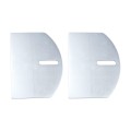 D&D SHUT IT 6 " HardCORE Steel Carriage Plates (Pair) - CI2160