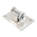 D&D Shut It® Half Bolt-On or Weld-On Badass Aluminum Gate Hinge for 4" Or 5" Posts w/ Sealed Bearings - CI3740A