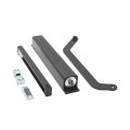 D&D SlimLine Left-Handed Hydraulic Vertical Gate Closer
