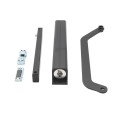 D&D SlimLine Left-Handed Hydraulic Vertical Gate Closer