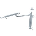 D&D DC622G Left Hand Vertical Gate Closer (Silver) - DC622G-L-EV1