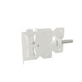 D&D Stainless Steel Self-Closing Regular Hinge, Tension Adjustable (N-N, White)