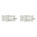 D&D Stainless Steel Self-Closing Regular Hinge, Tension Adjustable (N-N, White)