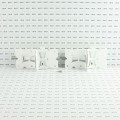 D&D Stainless Steel Self-Closing Regular Hinge, Tension Adjustable (N-N, White)