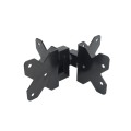 D&D Stainless Steel Heavy-Duty Hinge For Vinyl Gates With Standard Side Fixing Legs (Pair) Black