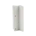 D&D KwikFit Adjustable Self-Closing Aluminum Gate Hinge for All Swing Gates (Single) White - KF3AWT