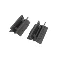 D&D Kit - KwikFit No Spring Plain Pivoting Gate Hinges w/ Screw For Metal and Wood Swing Gates - 0PA - 8000-2081