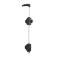D&D Kit LokkLatch Deluxe S3 Latch Kit & TruClose Hinges, Handle, Gate Stop & Drop Rod - 8000-2057