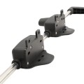 D&D Kit LokkLatch Deluxe S3 Latch Kit & TruClose Hinges, Handle, Gate Stop & Drop Rod - 8000-2057