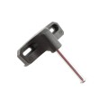 D&D LokkLatch Series 3 Adjustable Lockable Gate Latch With External Access Kit (Long Striker) (Black) - LL3ABL / LLAAB (LokkLatch Gate Latches)