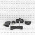 D&D LokkLatch Series 3 Adjustable Lockable Gate Latch With External Access Kit (Long Striker) (Black) - LL3ABL / LLAAB (LokkLatch Gate Latches)