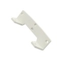 D&D LokkLatch Series 3 Adjustable Lockable Gate Latch With External Access Kit (Long Striker) (White) - LL3ABLW
