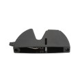 D&D LokkLatch Series 3 Adjustable Lockable Residential Gate Latch (Long Striker) (Black) - LL3AL (LokkLatch Gate Latches)