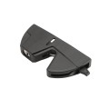 D&D LokkLatch Series 3 Adjustable Lockable Residential Gate Latch (Long Striker) (Black) - LL3AL (LokkLatch Gate Latches)