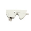 D&D LokkLatch Series 3 Adjustable Lockable Residential Gate Latch (Long Striker) (White) - LL3ALW