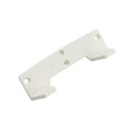 D&D LokkLatch Series 3 Adjustable Lockable Residential Gate Latch (Long Striker) (White) - LL3ALW