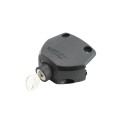 D&D LokkLatch Lockable Push-Button External Access Kit (Black) - LL3B (LokkLatch Gate Latches)