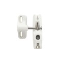 D&D LokkLatch Plus Series 3 Adjustable, Keyed Alike Privacy Gate Latch For All Gates (White)