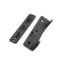 D&D Kit LokkLatch Series 2 Lockable Latch w/ External Access & TruClose Hinges for Wood & Vinyl Gates (Black) - 8000-1033