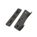 D&D LokkLatch Series 2 Adjustable Lockable Gate Latch for All Gates With External Access Kit (Black) - LLAAB