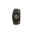 D&D LokkLatch Lockable Push-Button External Access Kit For All Gates (Black) - LLB
