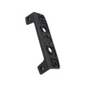 D&D LokkLatch Deluxe Series 3 Dual-Sided Lockable, Keyed Alike Gate Latch for All Gates With External Access Kit (Black) - LLD3KA