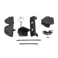 D&D Kit LokkLatch Deluxe S3 Latch Kit & TruClose Adjustable Hinges, Handle & Gate Stop - 8000-2056