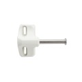 D&D LokkLatch Deluxe Series 3 Dual-Sided Lockable, Keyed Alike Gate Latch for All Gates With External Access Kit (White)