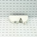 D&D LokkLatch Deluxe Series 3 Dual-Sided Lockable, Keyed Alike Gate Latch for All Gates With External Access Kit (White)