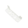 D&D LokkLatch Deluxe Series 3 Dual-Sided Lockable, Keyed Alike Gate Latch for All Gates With External Access Kit (White)