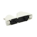 D&D LokkLatch Deluxe Gate Latch Kit With External Access Kit - Keyed Different (White) 
