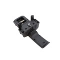 D&D Kit LokkLatch Magnetic Dual-Sided Keyed Latch & TruClose Hinges w/ 2 Side Legs (Black) - 8000-2116