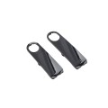 D&D Kit LokkLatch Magnetic Dual-Sided Keyed Latch & TruClose Hinges w/ 2 Side Legs (Black) - 8000-2116