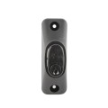 D&D LokkLatch Pro-SL Series 2 Dual-Sided Self-Locking, Keyed Alike Security Gate Latch For Vinyl Gates (Black) - LLP2S-KSA