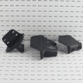 D&D LokkLatch Pro-SL Series 2 Dual-Sided Self-Locking, Keyed Alike Security Gate Latch For Vinyl Gates (Black) - LLP2S-KSA