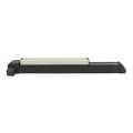 D&D MagnaLatch 36" Panic Bar with Rim Strike Plate and Series 3 Top Pull Safety Gate Latch For Pool Gates (Black) - ML3PB36RVPKA