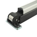 D&D MagnaLatch 36" Panic Bar with Rim Strike Plate and Series 3 Top Pull Safety Gate Latch For Pool Gates (Black) - ML3PB36RVPKA