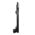 D&D Kit MagnaLatch Series 3 Top Pull Latch, Q-Bolt Drop Rod & TruClose Hinges for Metal Pool Gates (Black) - 8000-2071