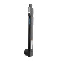 D&D Kit MagnaLatch Series 3 Top Pull Latch & TruClose Hinges w/ Safety Cap for Metal Pool Gates (Black) - 8000-1080