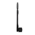 D&D Kit MagnaLatch Series 3 Top Pull Latch, Q-Bolt Drop Rod & TruClose Hinges for Metal Pool Gates (Black) - 8000-2071