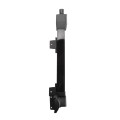 D&D Kit MagnaLatch Series 3 Top Pull Latch, Q-Bolt Drop Rod & TruClose Hinges for Metal Pool Gates (Black) - 8000-2071