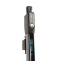 D&D Kit MagnaLatch Series 3 Top Pull Latch, Q-Bolt Drop Rod & TruClose Hinges for Metal Pool Gates (Black) - 8000-2071