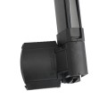 D&D Kit MagnaLatch Series 3 Vertical Pull Latch, Q-Bolt Drop Rod & TruClose Hinges for Metal Pool Gates (Black) - 8000-2072