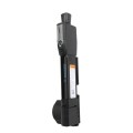 D&D Kit MagnaLatch Series 3 Vertical Pull Latch, Q-Bolt Drop Rod & TruClose Hinges for Metal Pool Gates (Black) - 8000-2072