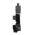 D&D Kit MagnaLatch Series 3 Vertical Pull Latch, Q-Bolt Drop Rod & TruClose Hinges for Metal Pool Gates (Black) - 8000-2072