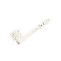 D&D MagnaLatch Series 3 Vertical Pull 6-Pin Lock Safety Gate Latch For Pool Gates - Keyed Alike (White) - ML3VPKAWT